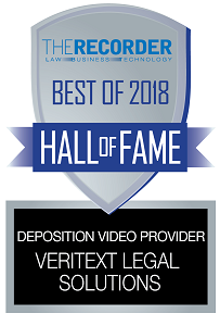 2018 The Recorder Hall of Fame Deposition Video Provider
