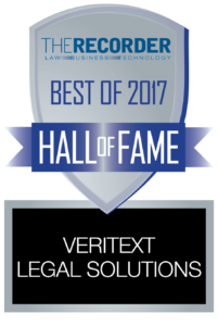 501081703 Veritext_Hall of Fame