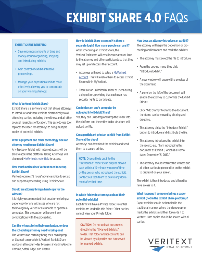 Exhibit Share 4_0 FAQs