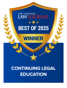 NLJ212202561199Veritex_CONTINUING LEGAL EDUCATION_ WINNER