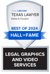 TXL701202457295Veritext_Legal Graphics and Video Services_Dallas & Houston_HOF Law.com Best of 2024 Hall of Fame